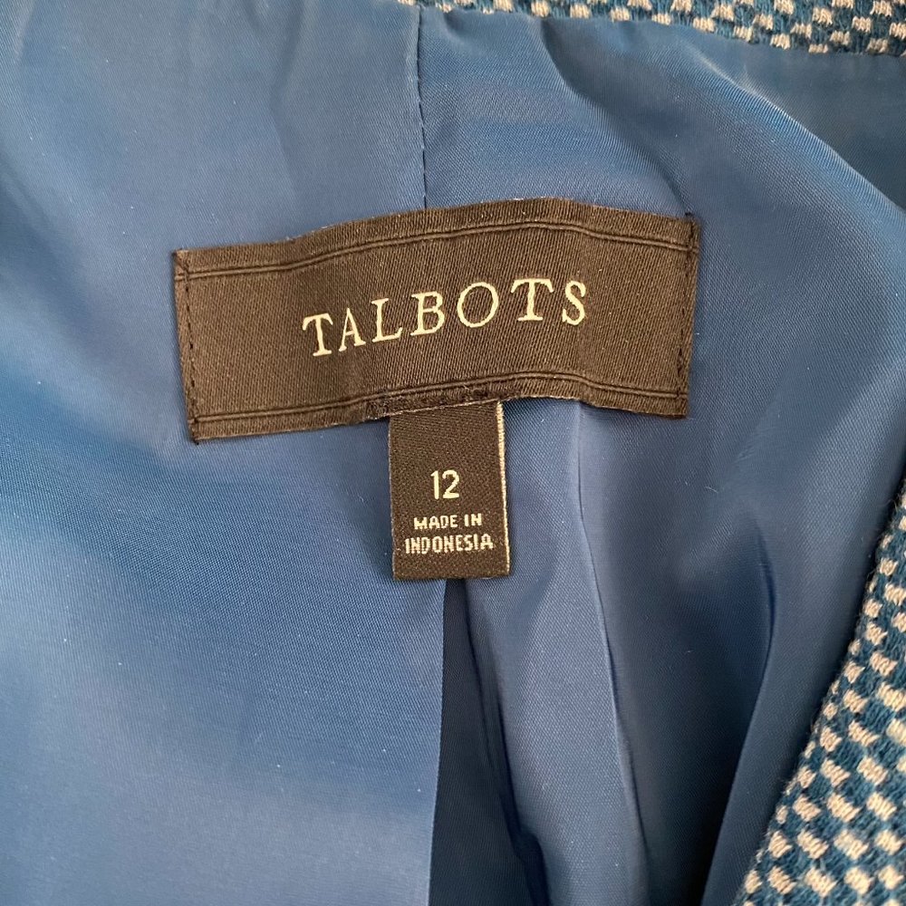 Talbots Blue Blazer - Picture 8 of 9